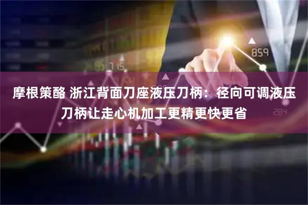 摩根策酪 浙江背面刀座液压刀柄：径向可调液压刀柄让走心机加工更精更快更省