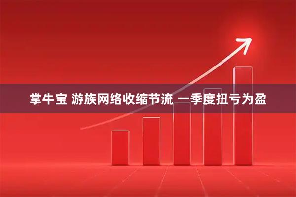 掌牛宝 游族网络收缩节流 一季度扭亏为盈